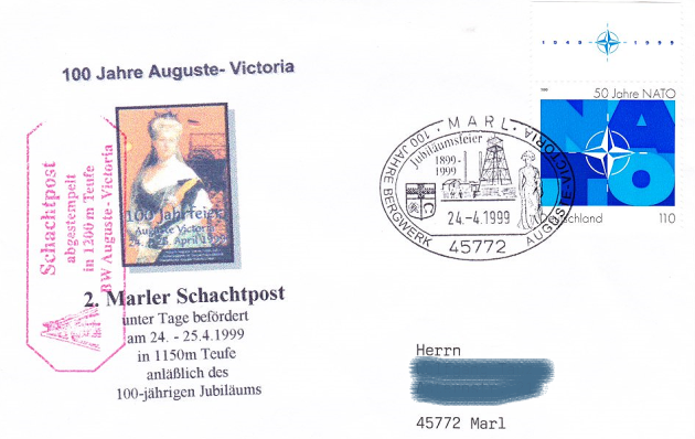 100 Jahre Bergwerk Auguste Victoria